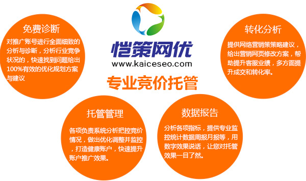 愷策網(wǎng)優(yōu)是一家專業(yè)做競價托管的服務(wù)商