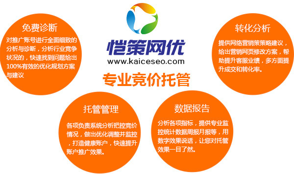 愷策網(wǎng)優(yōu)是專業(yè)的競價(jià)托管服務(wù)商